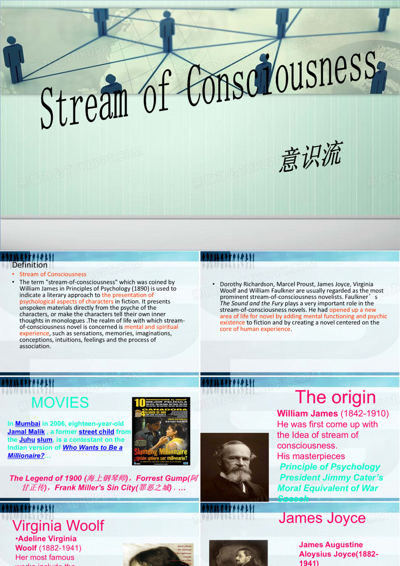 意识流 英文PPT