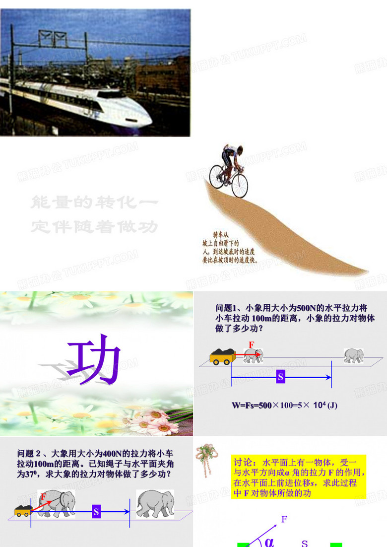 人教版高一物理必修二：功