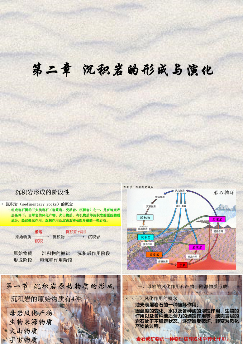 沉积岩形成与演化