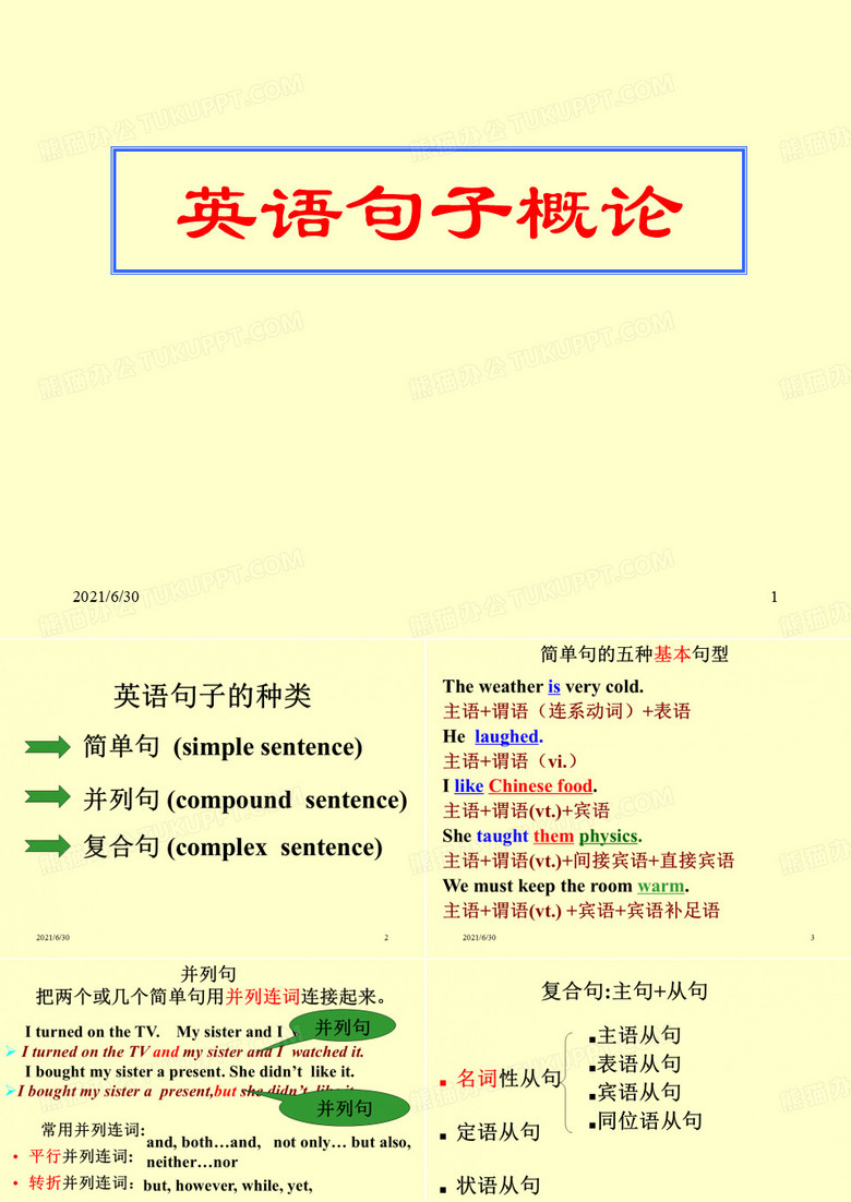 名词性从句讲解与练习