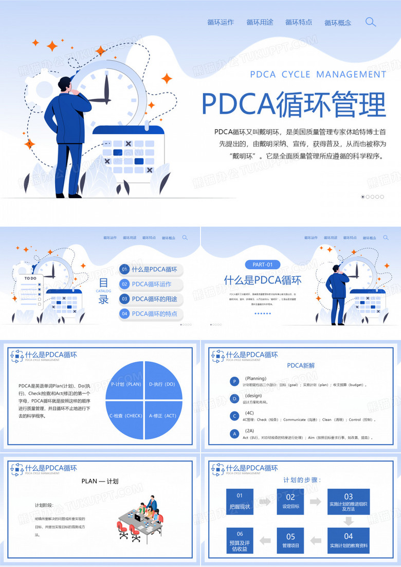 PDCA循环管理戴明环培训
