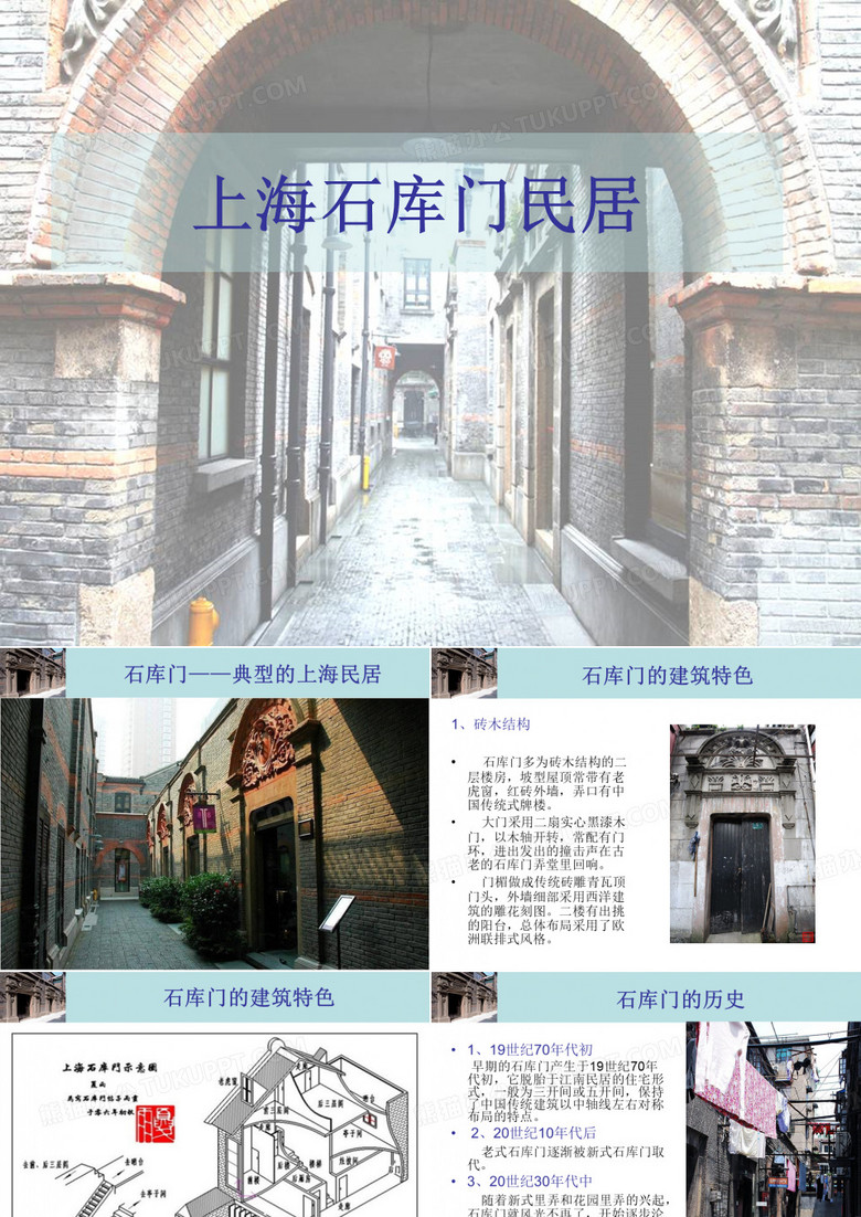 上海石库门民居