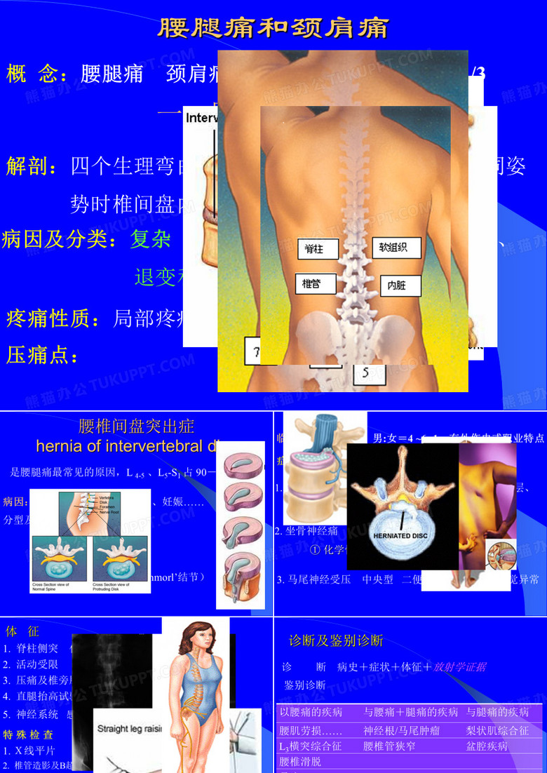腰腿痛和颈肩痛
