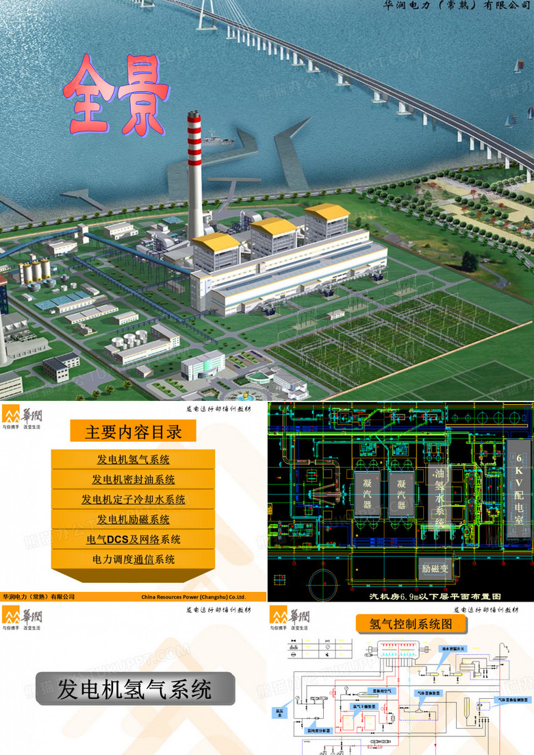 发电机氢、油、水及励磁系统
