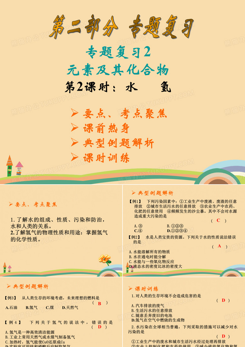 九年级化学水氢精选课件PPT