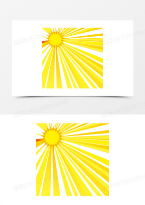 卡通放射线图片素材