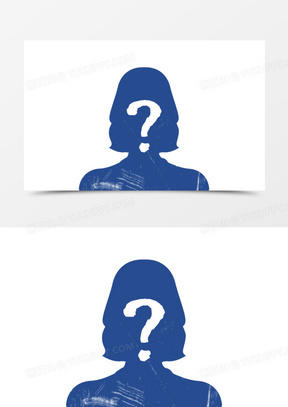 扁平简约寻人免抠元素561神秘嘉宾免抠装饰元素4212卡通人物113830