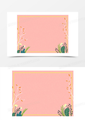 卡通可爱边框粉色手绘设计324创意卡通云朵粉色手绘边框元素72228创意