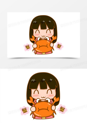 卡通谢谢图片素材