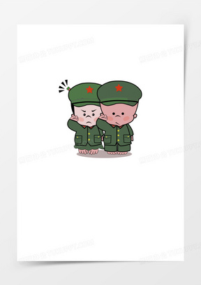 小军人图片素材