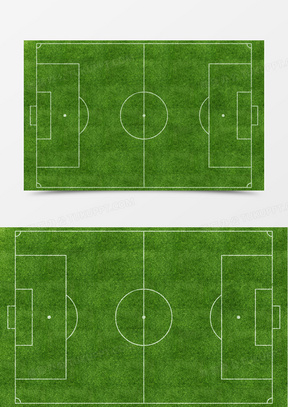 綠色足球場運動場地