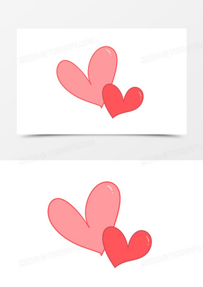 手绘心图片素材