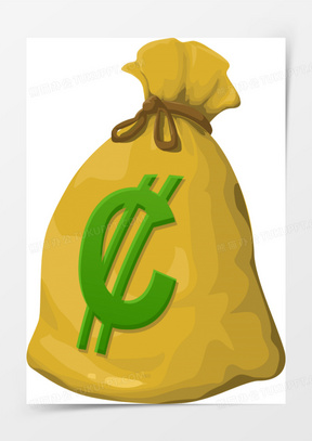 卡通钱袋图片素材