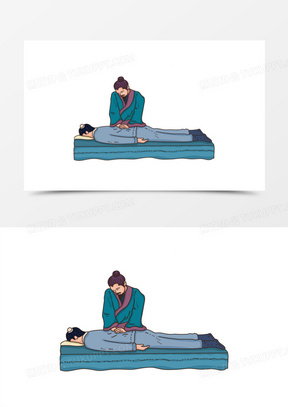 中医推拿图片素材
