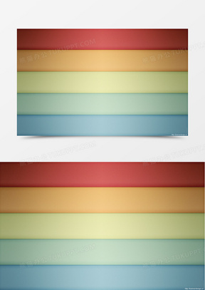 彩色横条纹线条海报背景