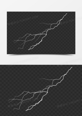 打雷闪电图片素材
