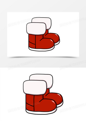 卡通雪地图片素材