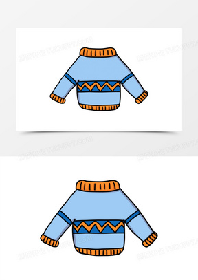 卡通毛衣图片素材