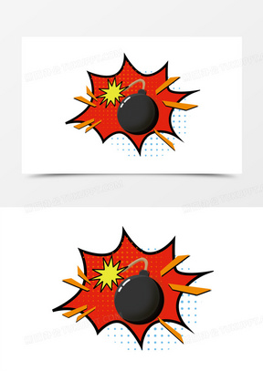 炸弹爆炸图片素材