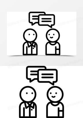 谈话图标