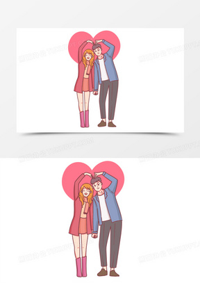 比心的手势符号可复制图案