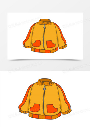 外套卡通图片素材