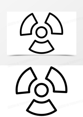 辐射图标