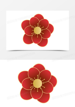 大红花图片素材