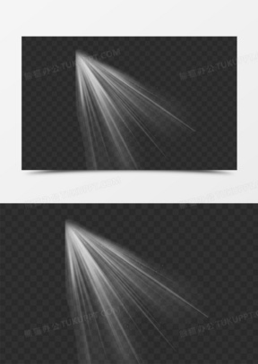 直线式的白色光