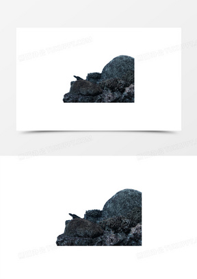 岩石主题透气鞋海报