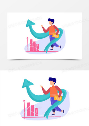 冲业绩图片素材