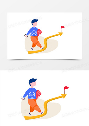 冲业绩图片素材
