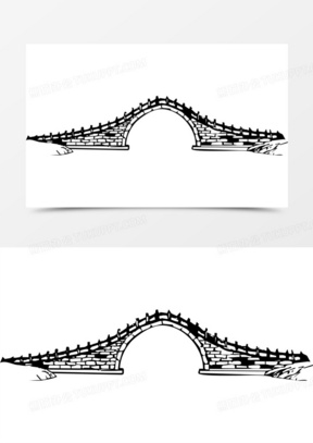 拱桥图片素材