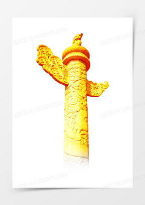金色华表图片素材