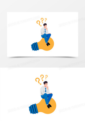 思考问题图片素材