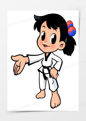 女生卡通人物图片素材