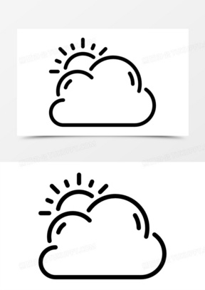 阴天天空图片素材