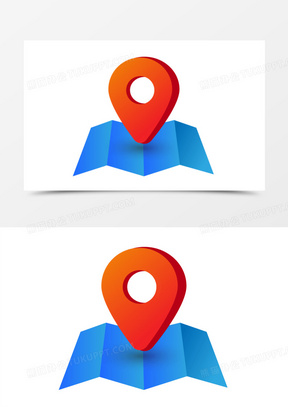 地图方向图片素材