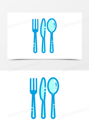 刀叉勺图标图片
