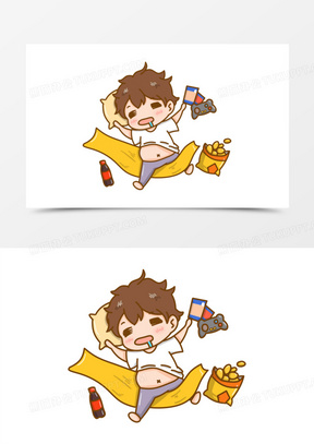 偷懒图片可爱搞笑_禁止偷懒图片卡通素材_熊猫办公