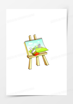 卡通画板图片素材