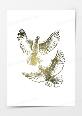 素描动物图片素材