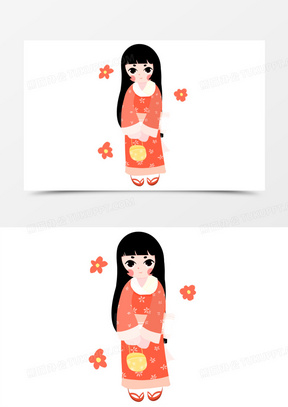 和服素材 和服图片 和服素材图片下载 熊猫办公