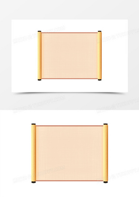 古风画轴图片素材