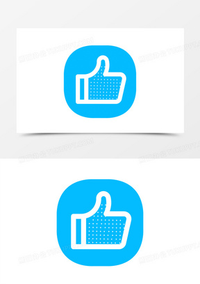 100卡通手绘点赞手势小元素90手绘卡通点赞元素5831卡通可爱点赞手势