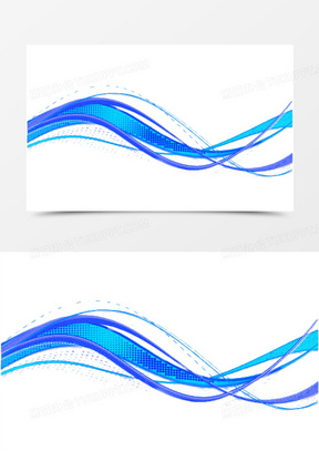 蓝色线条图片素材