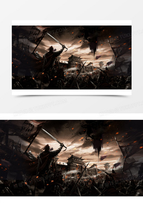 古代战场图片素材