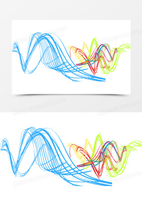 矢量科技线条素材