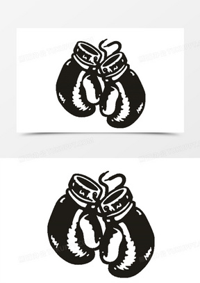 背景素材150卡通拳击运动标志210打拳的男生矢量图70拳击皮手套图片40