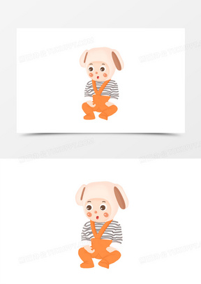 背带裤图片素材